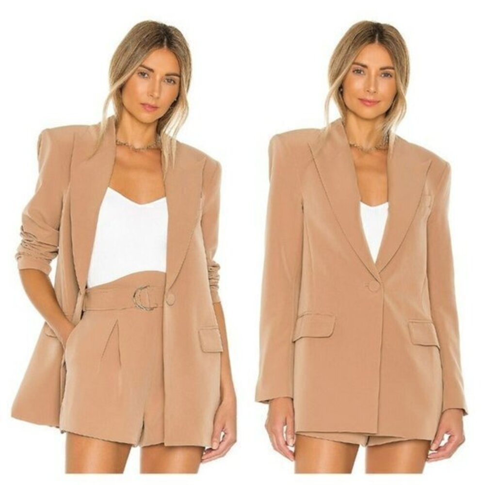 Camila Coelho Morena Blazer - Nude Toffee